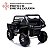 Mini Carro Infantil Unimog Mercedez 24v Suporta 30kg Preto Brinqway - Imagem 7