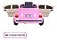 Mini Carro Elétrico Infantil Volkswagen Fusca Beetle Dune 6v Rosa Brinqway - Imagem 9