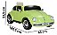 Mini Carro Elétrico Infantil Volkswagen Fusca Beetle Dune 6v Verde Brinqway - Imagem 2