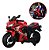 Mini Moto Elétrica Infantil 12v Importway Esportiva Vermelha - Imagem 1
