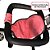 Triciclo Motoca Bicicleta 3 Rodas Infantil Passeio Com Empurrador Pedal Capota Rosa Brinqway Bw302rs - Imagem 6