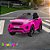 Mini Carro Elétrico Infantil Evoque 12v Banco Couro Roda Eva Rosa - Imagem 10