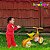 Triciclo Balance Infantil Equilíbrio Bike 4 Rodas Amarelo - Imagem 9
