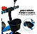Triciclo Baby Infantil Com Empurrador Passeio Diversao Azul - Imagem 4