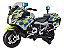 Mini Moto Elétrica Infantil 12v Bmw R 1200rt Prata Sirene - Imagem 1