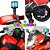 Mini Moto Elétrica Infantil 12v Bmw R 1200rt Vermelha Sirene - Imagem 8