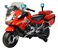 Mini Moto Elétrica Infantil 12v Bmw R 1200rt Vermelha Sirene - Imagem 1