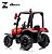 Mini Carrinho Trator Infantil Elétrico Potente 12v 110v/220v Cor Vermelho - Imagem 10