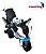 Mini Moto Elétrica 12v Bmw S1000rr Som Farol Led Licenciada Cor Branco - Imagem 9