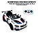 Mini Carro Elétrico Infantil 12v Bmw Série M 3 Velocidades Cor Branco Voltagem Do Carregador 127/220v - Imagem 5