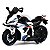Moto Elétrica Infantil Branca 24v Com Luzes E Som Esportiva - Imagem 1