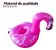Boia Porta Copos Inflável Flamingo Para Piscina - Imagem 4