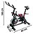 Bicicleta Ergométrica Spinning Profissional Mecânica 8 Kg Suporta 120 Kg Importway Iwbes-8 Cor Vermelho - Imagem 2