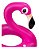 Boia Inflável De Flamingo Rosa C/ Led Importway Para Piscina - Imagem 9