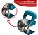 Serra Mármore 4.3/8 1200w 12000rpm 45 Graus 60hz + 2 Discos 220v - Imagem 10