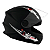 Capacete Infantil Pro Tork Liberty Four Kids Tamanho 54 Preto ABS Viseira Policarbonato Antirrisco Forro Antialérgico - Imagem 5