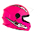 Capacete Moto Fechado Infantil Liberty Four Kids Tamanho 54 Cor Rosa Criança  - Pro Tork - Imagem 4