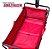 Carrinho Dobrável Articulado Camping Praia Pesca 80 Kg Vermelho - Imagem 6