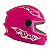 Capacete Moto Fechado Infantil Liberty Four Kids Tamanho 54 Cor Rosa Girls Criança - Pro Tork - Imagem 2
