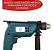 Furadeira De Impacto 3/8 10mm Profissional 550w Reversível Com Cabo Empunhador Importway Voltagem 110v - Imagem 3