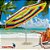 Guarda Sol Articulado Praia Grande 2,4m Pesca Praia Colorido - Imagem 9