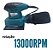 Lixadeira Orbital Saco Coletor Pó 180w 60hz 1300rpm 220v Cor Azul Frequência 13000 - Imagem 6