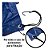 Lona Plastica 170gsm 300 Micra 3x2 6 Metros Quadrados Azul - Imagem 5