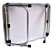 Mesa Pequena Dobrável Camping Alumínio 60x40cm Vira Maleta - Imagem 8