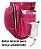 Bolsa E Mochila Maternidade Bolso Térmico Importway Rosa - Imagem 6