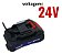 Mini Motoserra A Bateria 24v 600w Vermelha Importway - Imagem 5