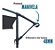 Ombrelone Guarda Sol Suspenso Base Lateral 3,00m Com Capa Cor Azul - Imagem 4