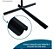 Ombrelone Guarda Sol Suspenso Base Lateral 3,00m Com Capa Cor Branco - Imagem 7