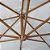Ombrelone Lateral Suspenso Estrutura Madeira 3m Gigante Manivela Jardim Importway Iwoblm-300 Cor Branco Off White - Imagem 7