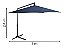 Ombrelone Guarda Sol Suspenso 3,0m Com Base Lateral Azul - Imagem 2