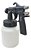 Pistola Pintura Ar Direto Copo 600ml 3 Bicos 1,3mm Limpeza Cor Preto E Branco - Imagem 3