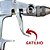 Pistola De Pintura Aerógrafo Gravidade Bico 0.5 200 Ml Cor Prateado - Imagem 6