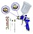 Pistola Pintura Gravidade Hvlp 2 Bicos 1,4 E 1,7mm Importway - Imagem 1