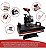 Prensa Térmica Iwpts101 Sublimação 10x1 Caneca Camiseta Boné Chinelo Prato Copo Caneta Transfer Importway Voltagem 110v - Imagem 7