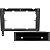 Moldura Cd Mp3 Painel 1din Cd Vw Gol G3 + Rádio Automotivo Som Bluetooth LED USB SD FM com Controle - Imagem 6