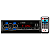 Moldura Cd Mp3 Painel 1din Cd Vw Gol G3 + Rádio Automotivo Som Bluetooth LED USB SD FM com Controle - Imagem 8