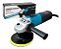 Esmerilhadeira Angular Com Lixa E Disco Iweald Cor Azul Frequência 60 Hz 220v - Imagem 1