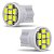 Kit Farol de Milha Gol G5 com Moldura Cromada Botão Tic Tac 2 Pinos + LEDs C6 HB4  - T10 - Imagem 10