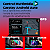 Central Multimídia 7 Polegadas CarPlay/Android Auto + Moldura 2 Din Kia Sportage Cerato Preta - Imagem 3