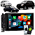 Central Multimídia 7 Polegadas CarPlay/Android Auto + Moldura 2 Din Kia Sportage Cerato Preta - Imagem 1