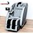Poltrona 3d 5 Tipos Massagem Aquecimento Relaxante Premium Cinza - Imagem 10