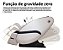 Poltrona 3d 5 Tipos Massagem Aquecimento Relaxante Premium Branca - Imagem 9