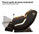 Poltrona De Massagem Tech Bluetooth Gravidade Zero Bivolt Marrom - Imagem 6