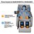 Poltrona De Massagem Tech Bluetooth Gravidade Zero Bivolt Cinza - Imagem 3
