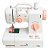 Mini Máquina De Costura Reta Importway Portátil - Branco 127/220v 2 Velocidades - Imagem 1