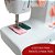 Mini Máquina De Costura Reta Importway Portátil - Branco 127/220v 2 Velocidades - Imagem 6